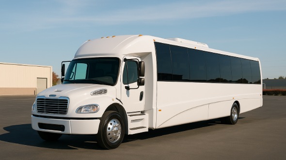 Exterior of Charter Bus Company Bolingbrook's 18 Passenger Minibus in Bolingbrook