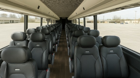 bolingbrook 20 passenger minibus inside