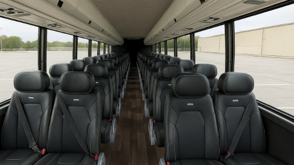 bolingbrook 28 passenger minibus inside
