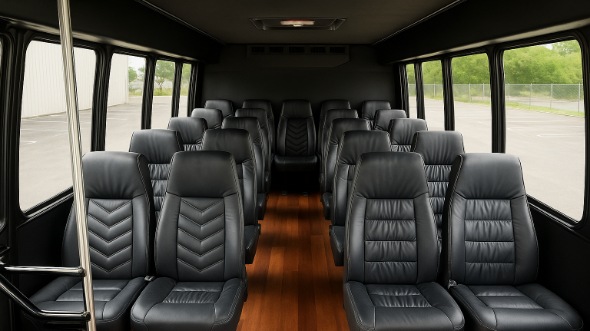bolingbrook 30 passenger minibus inside