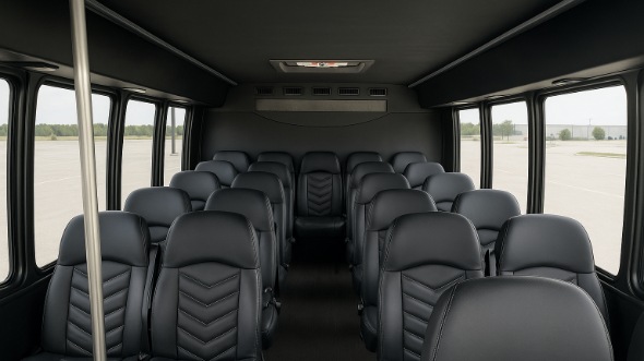 bolingbrook 35 passenger minibus inside