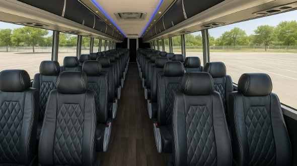 bolingbrook 54 passenger charter bus rental