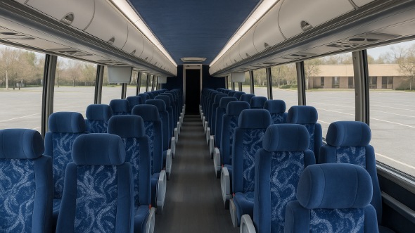 bolingbrook 56 passenger charter bus