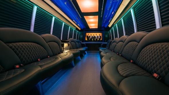 bolingbrook party bus rental inside